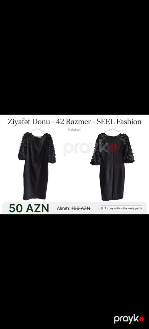 Ziyafət donu Seel — Balakən