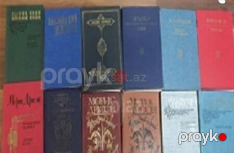 Продается на русском литература и на кирилише Bədii ədəbiyyat kitablar
