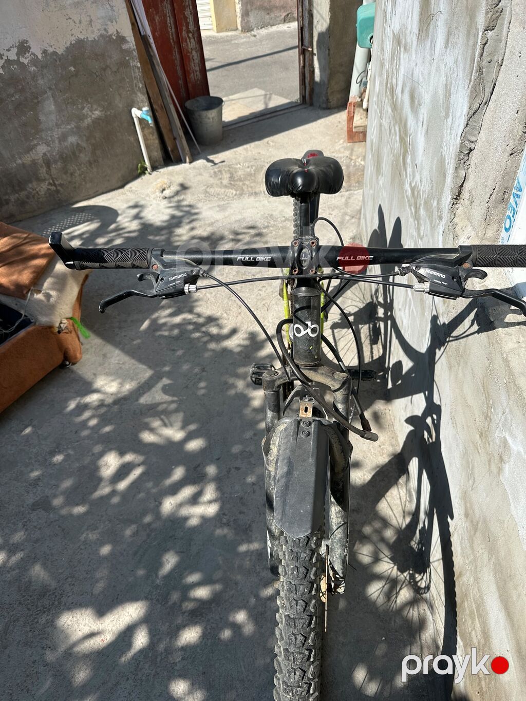Full Bıke velosipedi (az işlənmiş 2.3 ay) 250 alınıb - Çərçivə — Dağ velosipedləri, Masazır (2)