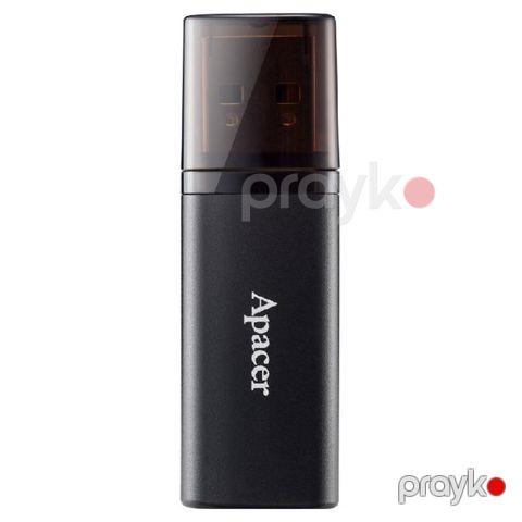 Flash Drive Apacer AH25B / 64GB / USB 3.2 Gen 1 / +Cap / Black (AP64GAH25BB-1) — Bakı