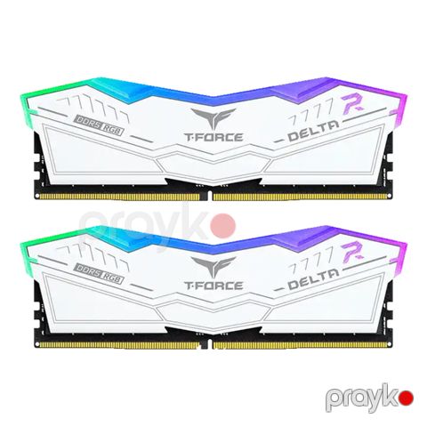 Team Group t-force Delta rgb whıte DDR5 (TEA-D5-64-6000-KT-DL-WHT-RGB) — Bakı