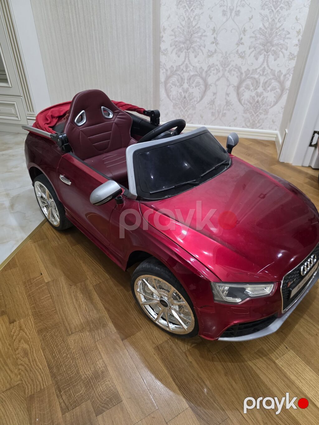 Uşaq üçün elektrikli minik maşını – Audi RS5 (licensiyalı dizayn) — Uşaq avtomobilləri, Bakı (2)