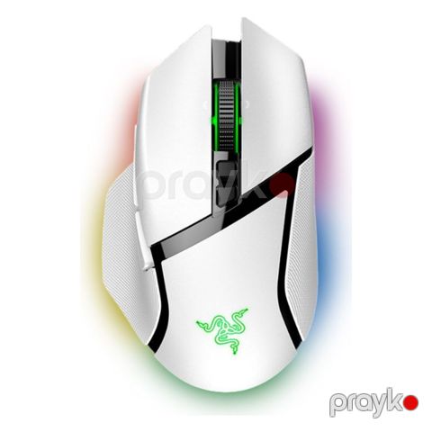 Razer Mouse Basilisk V3 Pro 35K, RGB, Usb-a/wl/bt, white (RZ01-05240200-R3G1) — Bakı