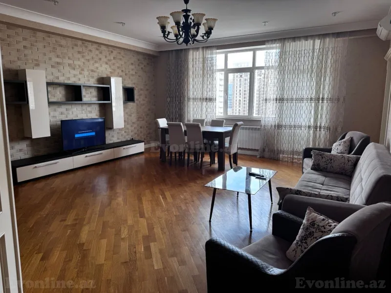 Kirayə verilir 3 otaqlı Mənzil Yeni tikili 160 m² Bakı, Nəsimi r., 28 May m — Bakı