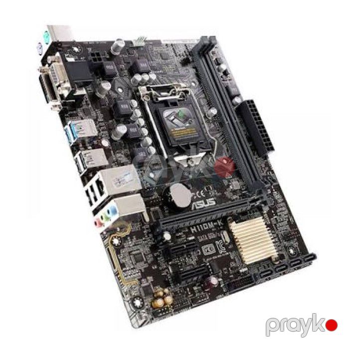 ASUS H110M-C 90MB0NY0-M0EAY0 Intel H110 LGA1151 DDR4 microATX Ana Plata — Elektronika, Bakı (3)