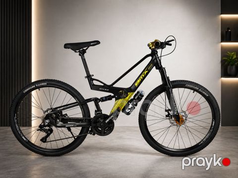 Dağ velosipedi BMX GTR 555_kz197, 26", qara/yaşıl — Bakı