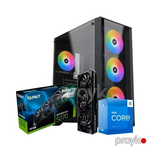 VoltForge Gaming PC- RTX 5070, i5-13400 (CUSTOM-PC-050) — Bakı