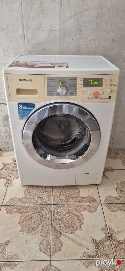 Paltaryuyan maşın Samsung, 6 kq, İşlənmiş, Avtomat, Qurutma var, Ödənişli çatdırılma — Bakı