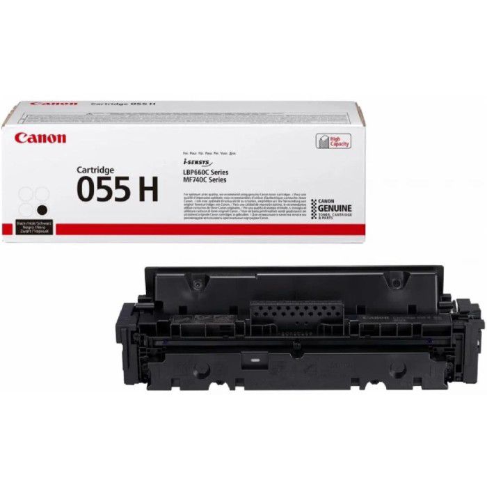 Canon Cartridge 055H 3020C002 Black Yüksək Tutumlu Toner Kartrici — Elektronika, Bakı