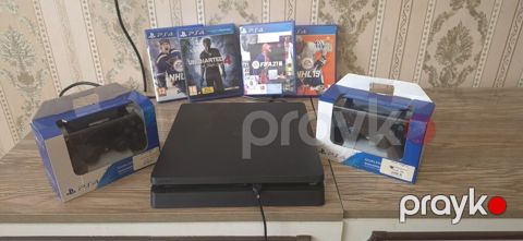 Sony PlayStation 4 Slim 500GB super vəziyyetdədi proşivkalı deyil — Qobu