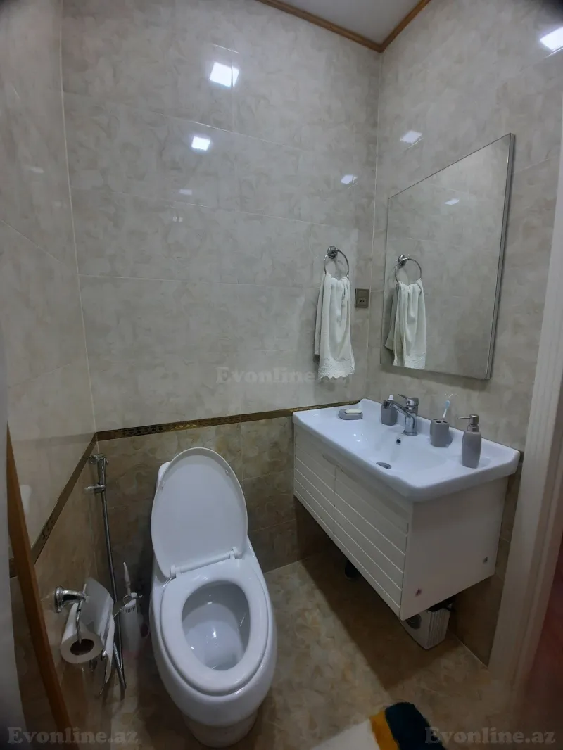 Kirayə verilir 2 otaqlı Mənzil Yeni tikili 55 m² Bakı, Sabunçu r., Bakıxanov — Mənzil, Bakı (7)
