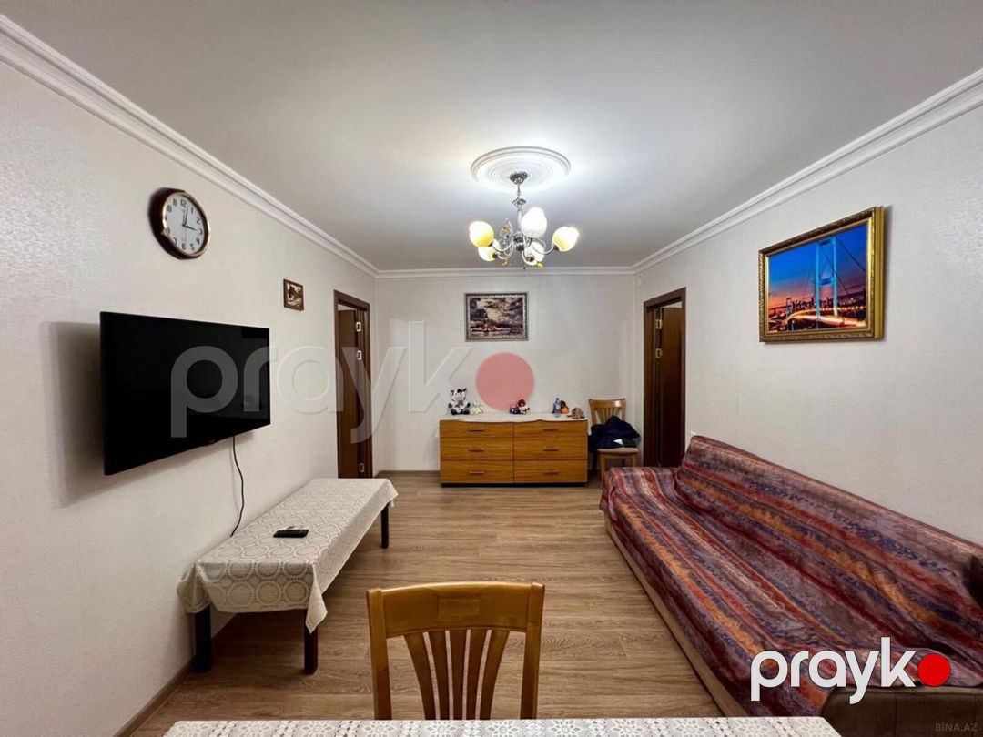 2 otaqlı mənzil, 50 m², Qara Qarayev prospekti, Bakı — Mənzil (6)