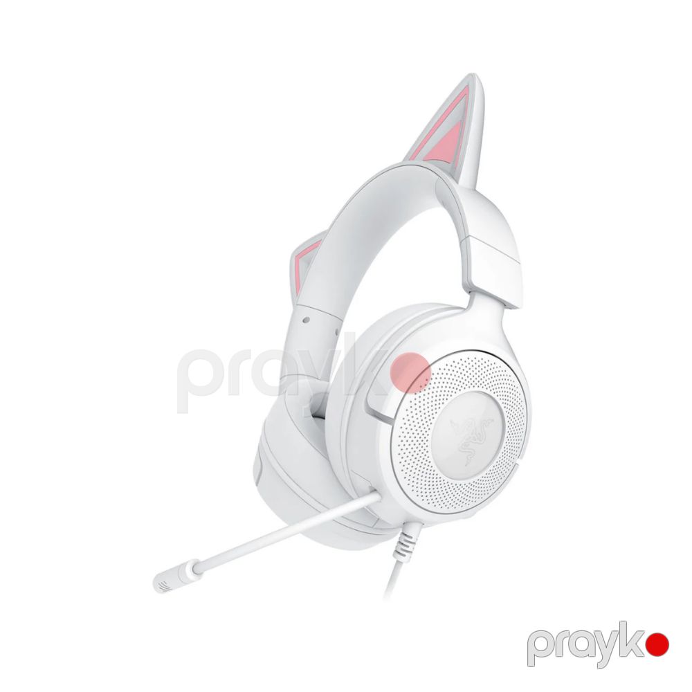 Razer Headset Kraken Kitty V3 X, mini-jack, 1.3m, white (RZ04-05350300-R3M1) — Qulaqcıqlar, Bakı (2)