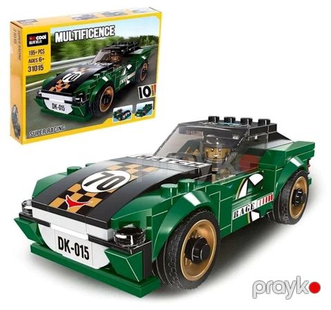 Blok konstruktor Decool Multificence Super Racing 31015, 195 element — Bakı