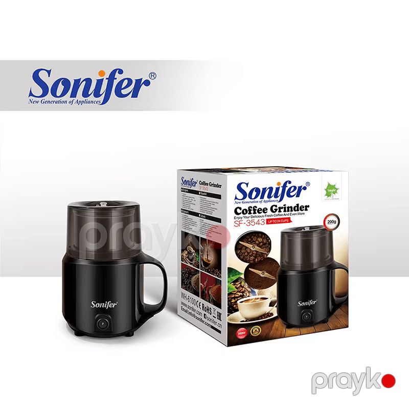 Qəhvə üyüdən Sonifer SF-3543 — Qahvə aparatları və maşınları, Bakı (2)