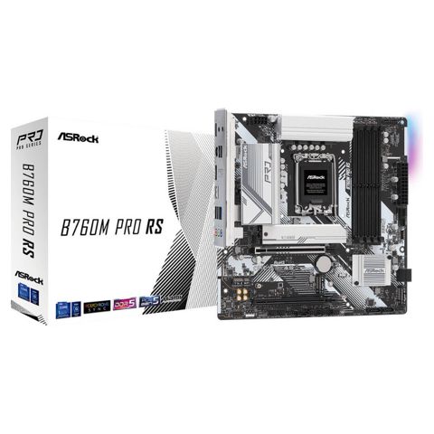 Ana plata ASRock B760M Pro RS DDR5 Motherboard (B760M RS) — Bakı