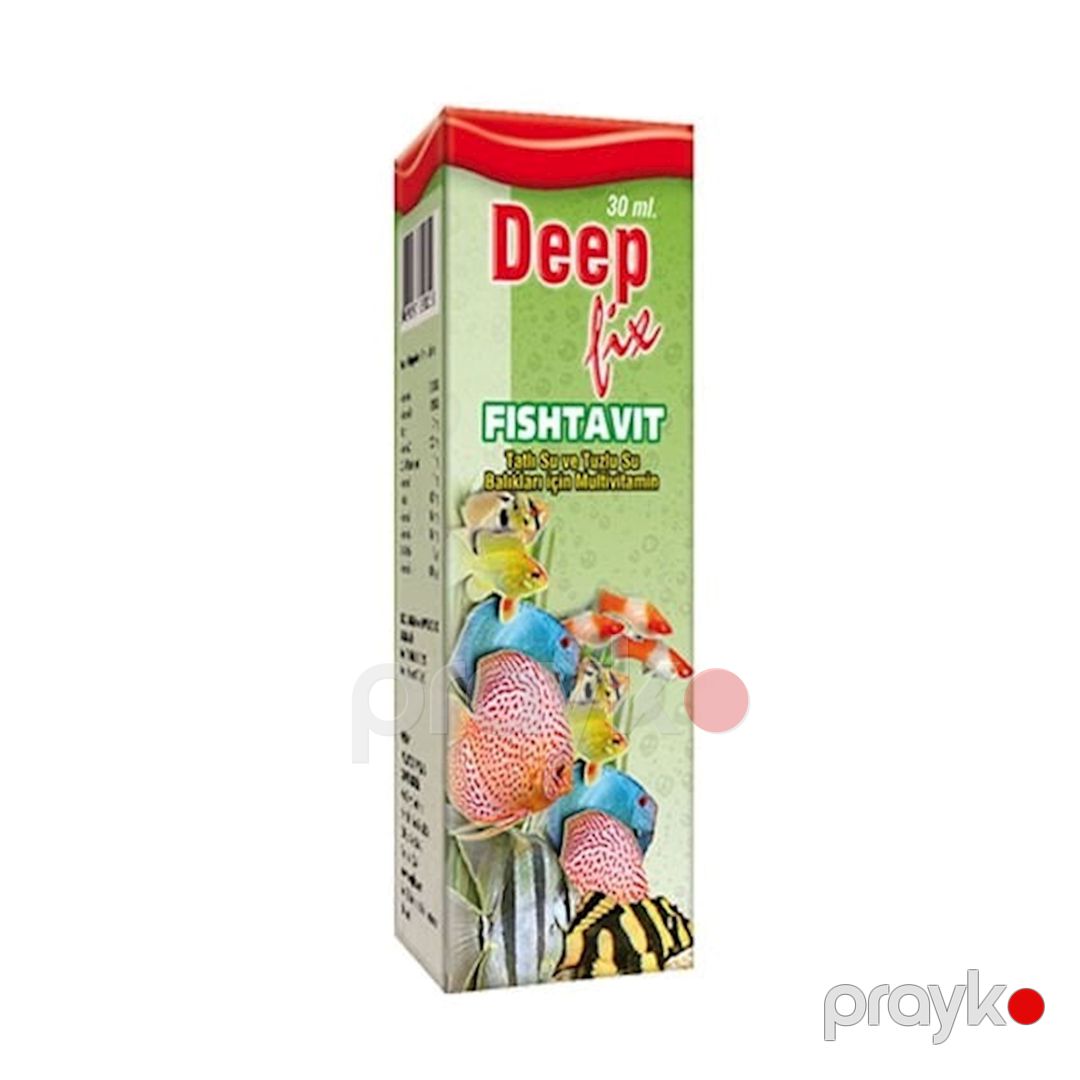 Balıqlar üçün vitamin Deep Fix Fishtavit 30 ml — Mallar, Bakı (2)