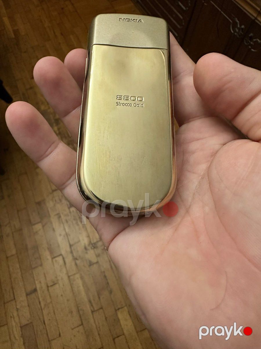 Nokia 8800 Sirocco Gold — Smartfonlar, Bakı (10)