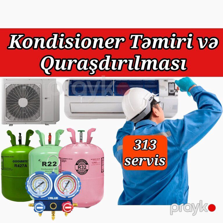 Kondisioner ustası — Aparatların təmiri və quraşdırılması, Bakı (2)