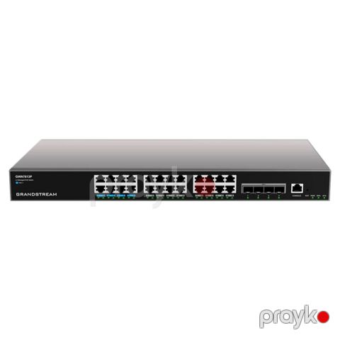 Grandstream GWN7813P Enterprise Layer 3 Managed Network Switch (GWN7813P) — Bakı
