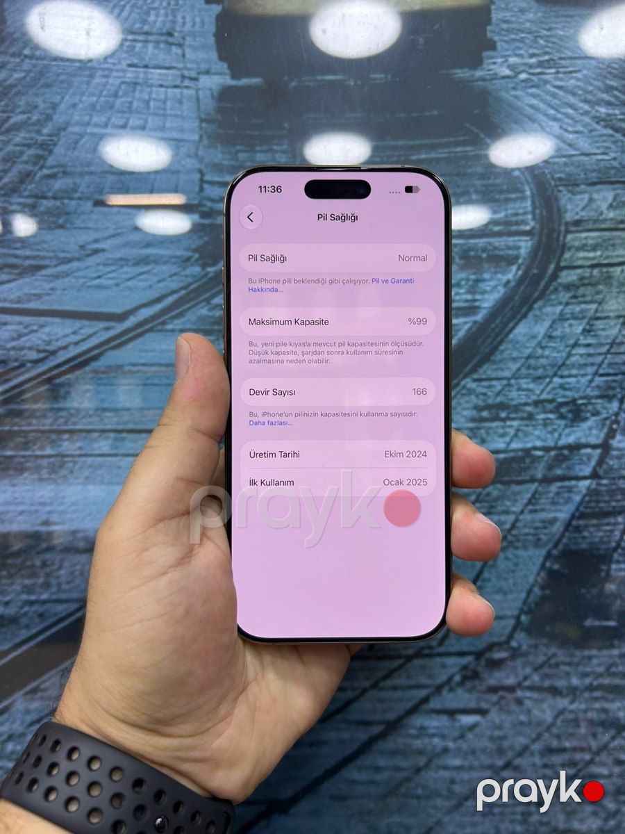 Apple iPhone 16 Pro Desert Titanium 128GB/8GB — Smartfonlar, Bakı (2)