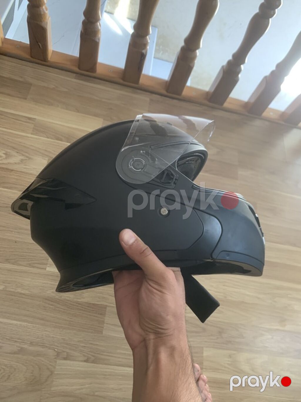 Crown Racing modul tipli motosiklet dəbilqəsi - Korpus: davamlı ABS — Motosiklet geyimi, Bakı (8)