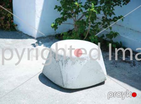 Beton dayaq, ŞSVZ015, (H/30sm x D/45sm) — Bakı