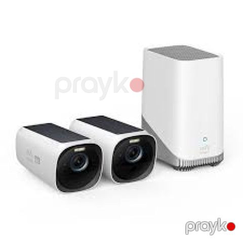 eufy Security eufyCam 3 2+1 Kit B2C - Eu/es/fr/es Black+White Iteration 1 — Bakı