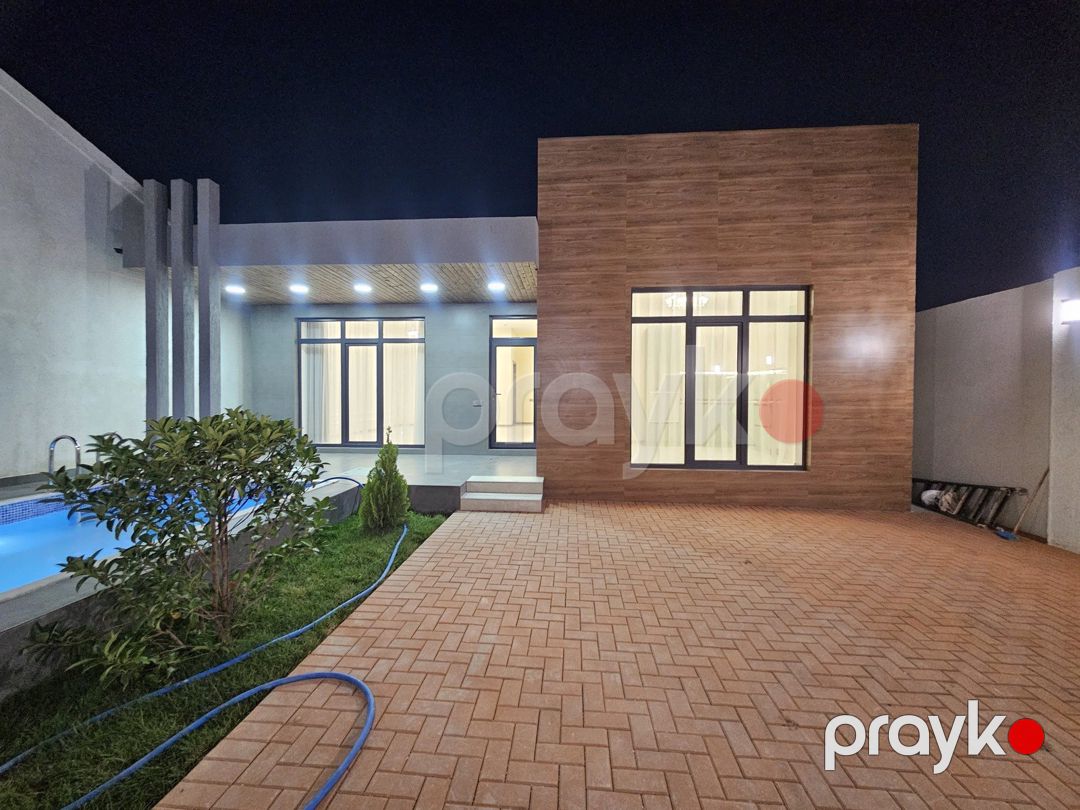 Satılır 4 otaqlı həyət evi/bağ evi 140 m² — Ev, villa, Bakı (4)