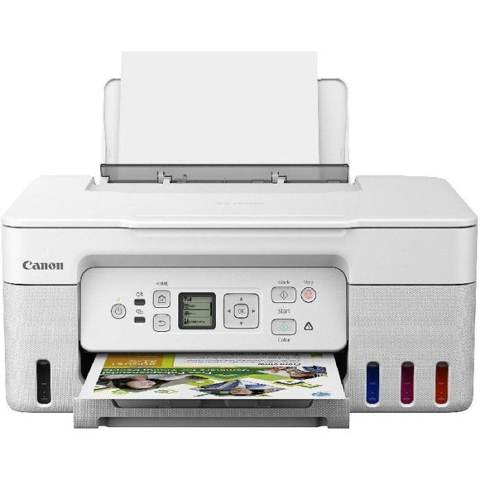 Canon Pıxma G3470 White 5805C029AA A4 Rəngli MegaTank Inkjet MFP Print Scan Copy Wi-Fi — Elektronika, Bakı