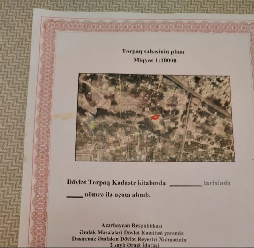 5.7 sot Torpaq Satılır, Yaşıl dərə, Sumqayıt — Torpaq, Sumqayıt (2)