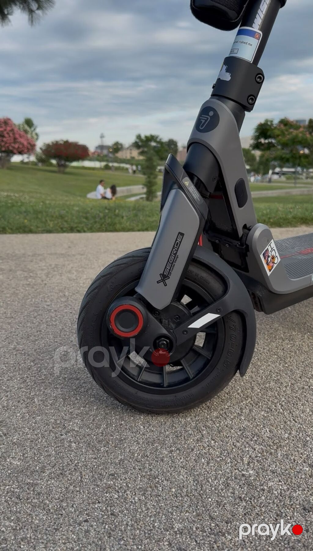 Ninebot E3 elektrik skuter cemi 1700km gedib,ideal veziyyetdedi — Skuterlər, Bakı (4)