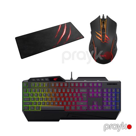 Havit kombo – Havit MS1027 Gaming Mouse + Havıt HV-MP860 Gaming Mouse Pad + Havit KB488L Computer Keyboard (HAV-MPK-166) — Bakı