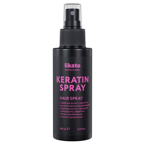 Saçlar üçün sprey keratin ilə Likato professional Keraless 100 ml — Bakı