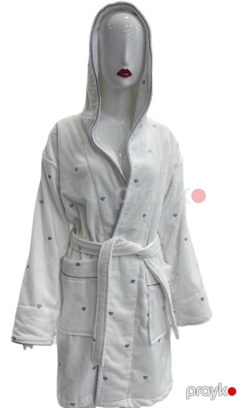 Kişi hamam xələti SHA-0000905, ağ, pambıq, ölçü One Size — Bakı