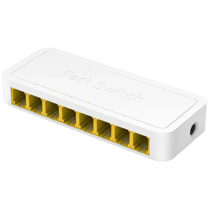 Cudy FS108D 8 Port 10/100 Mbps Fast Ethernet Unmanaged Desktop Switch — Bakı