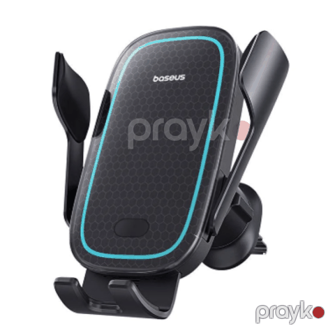 Baseus Milky Way Pro Series Wireless Charging 15W C40357000111-00 Avtomobil Telefon Tutacağı Qara — Bakı