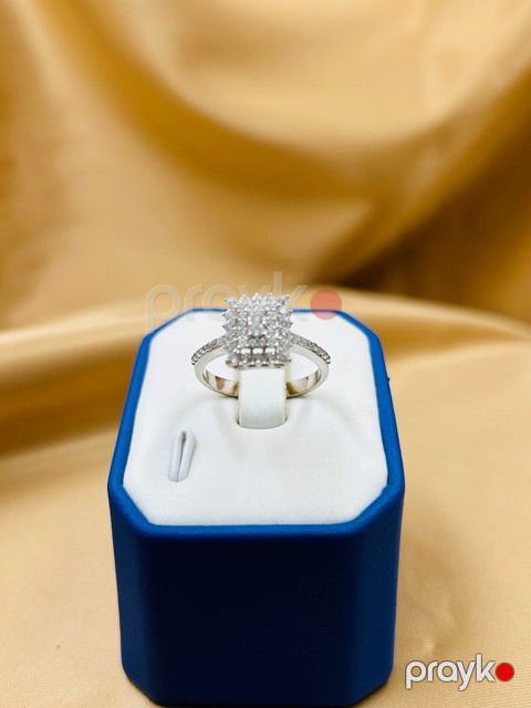 Gümüş qadın üzüyü Icebella 289, 925 əyyar, ölçü 17.5 mm - ICEBELLA_289 — Bakı