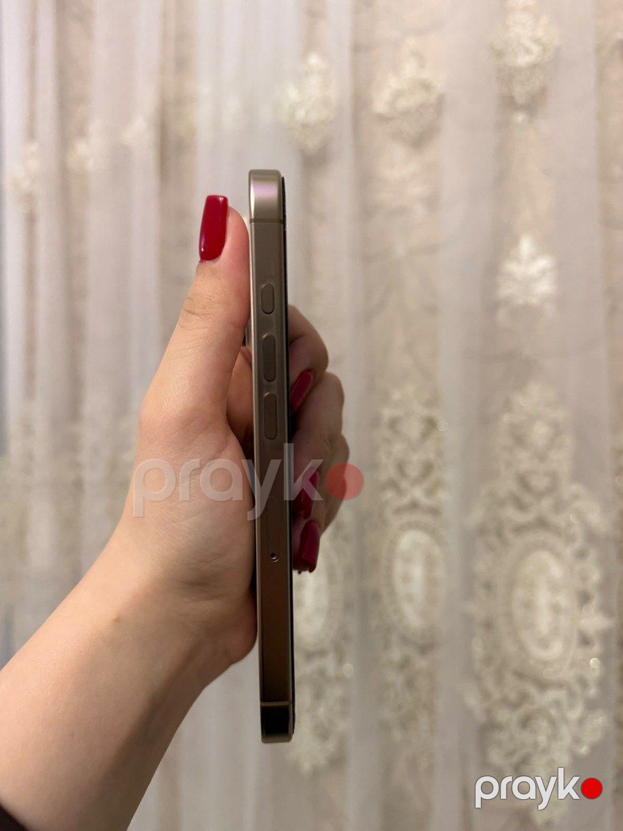 Apple iPhone 16 Pro Desert Titanium 128GB/8GB — Smartfonlar, Şəki (6)