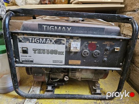 Tıgmax TH5500DX benzinli generator - Model: TH5500DX (Design in — Lənkəran