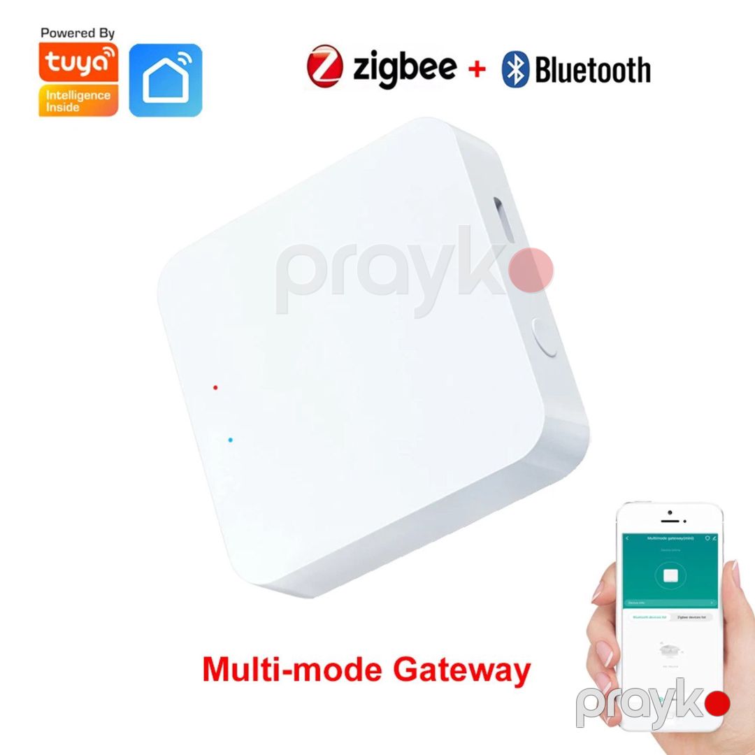 Mərkəzi nəzarət modulu Tuya Zigbee 3.0 & BLE & SigMesh Multi-mode Gateway — Ağıllı ev və təhlükəsizlik, Bakı (4)