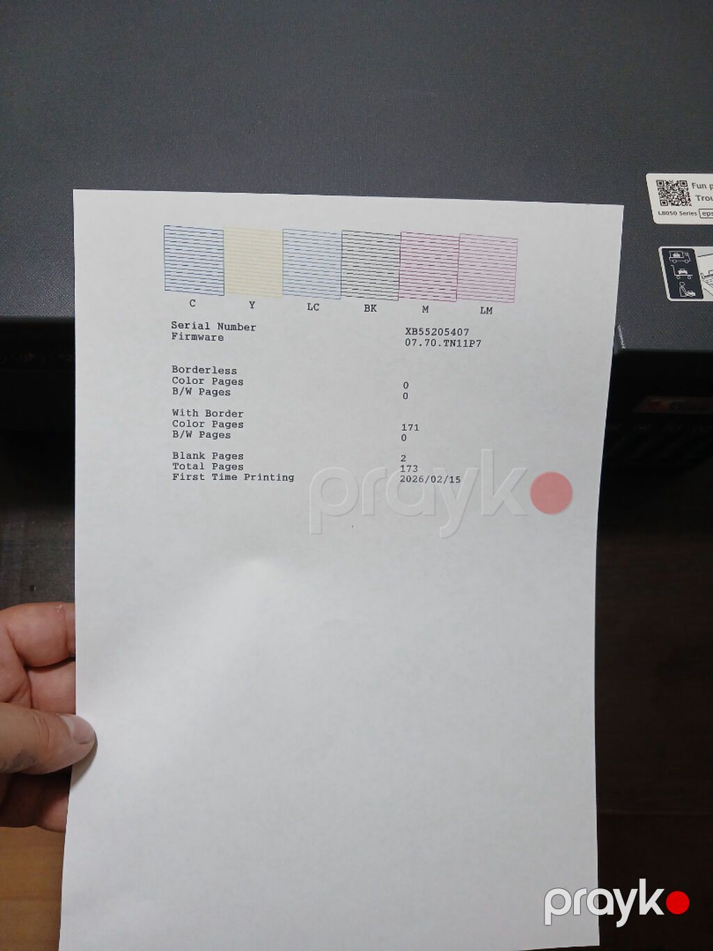 Epson EcoTank L8050 rəngli foto printer - 6 rəngli mürəkkəb sistemi — Printerləri, Bakı (5)