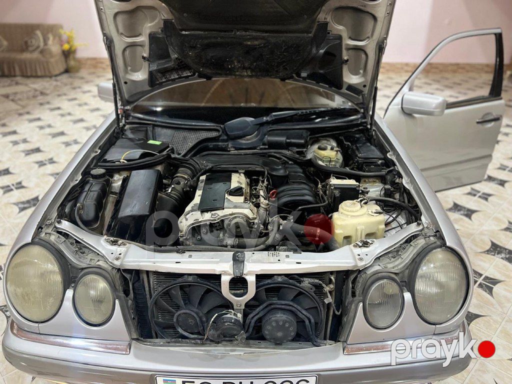 Mercedes E 280, 2.8 L, 1996 il, 254 577 km — Avtomobillər, Şəmkir (10)