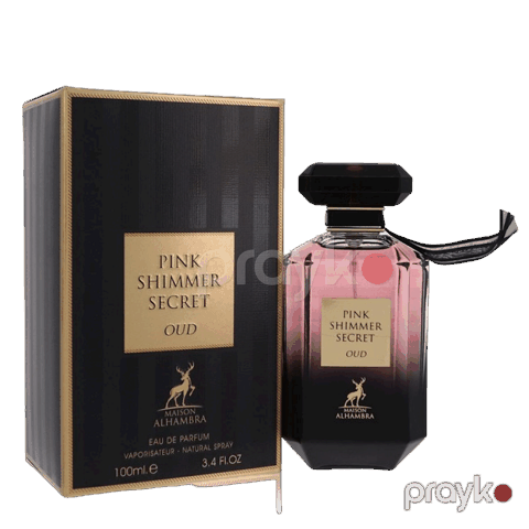 Alhambra Pink Shimmer Secret Oud qadınlar üçün ətir suyu 100 ml — Bakı