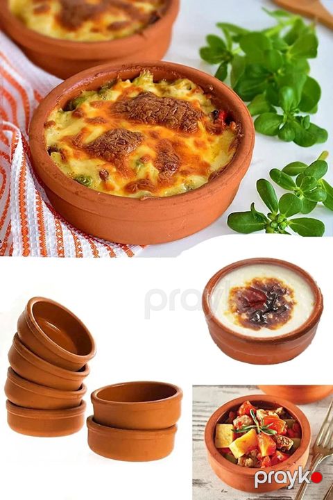 Bişirmə üçün gil qablar dəsti NH_A500AX, 11.5 sm, 6 əd — Bakı