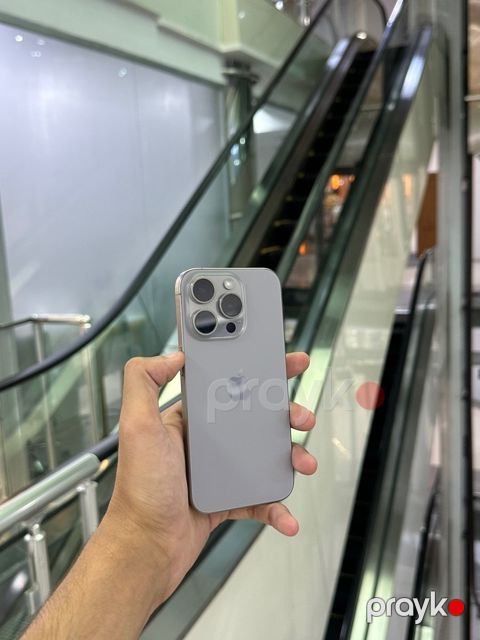 Apple iPhone 15 Pro Natural Titanium 128GB/8GB — Bakı