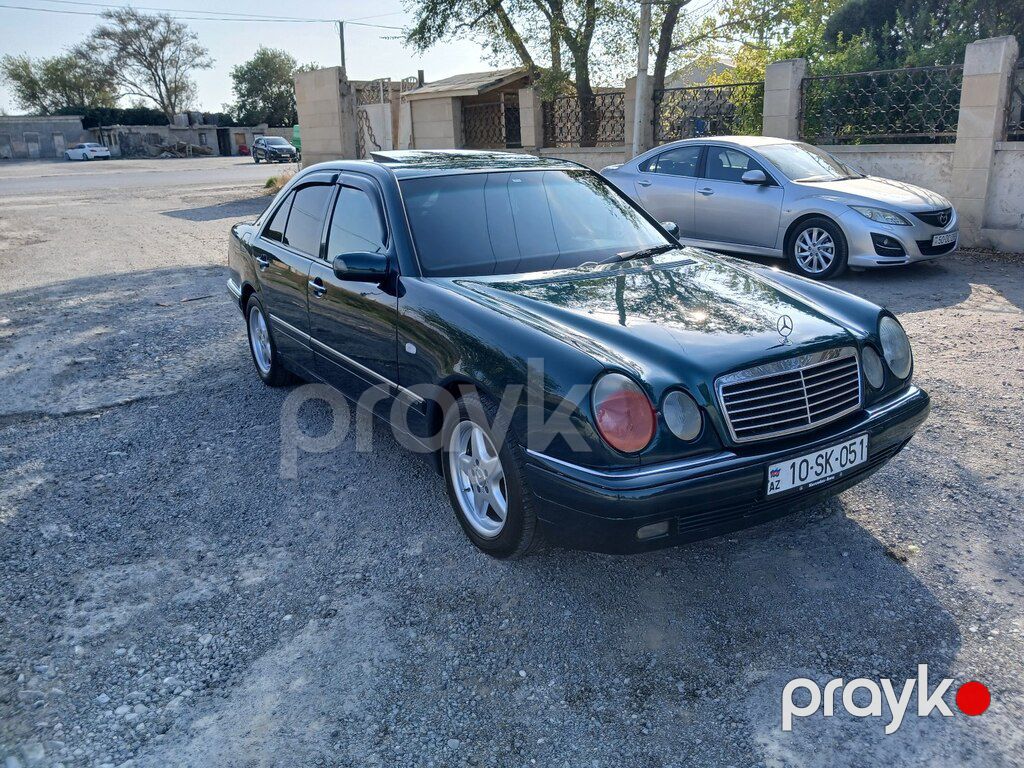 Mercedes E 230, 2.3 L, 1996 il, 500 000 km — Avtomobillər, Sumqayıt (4)