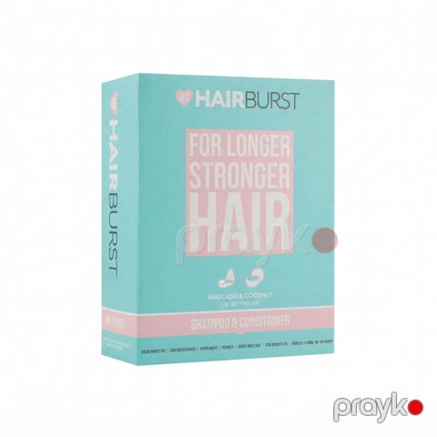 Sa, üçün kosmetika dəsti No Brand For Longer Stronger Hair Avocado & Coconut (kondisioner + şampun)