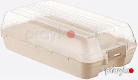 Ayaqqabı saxlama qutusu 8660, plastik, bej — Bakı