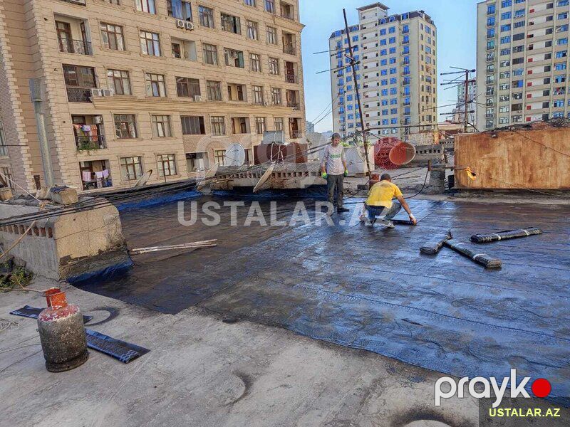 Tol və Izolyasiya isleri — Dam və örtüklər, Bakı (2)